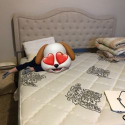 King Size Tufted Bed Frame 