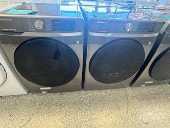 Samsung Front Load Washer and Dryer Set