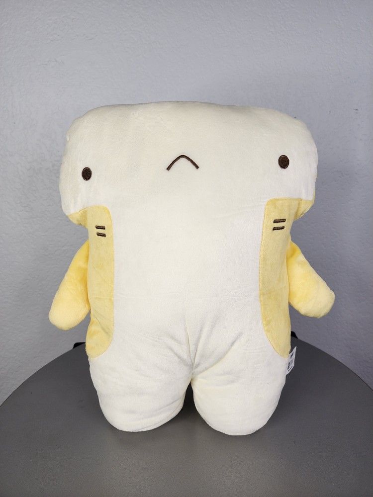 14" Samezu Hammerhead Shark Yellow Pastel Plush