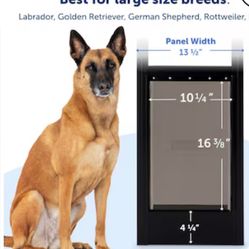 Petsafe White Aluminum Extra large Dog/Cat Dog for sliding door