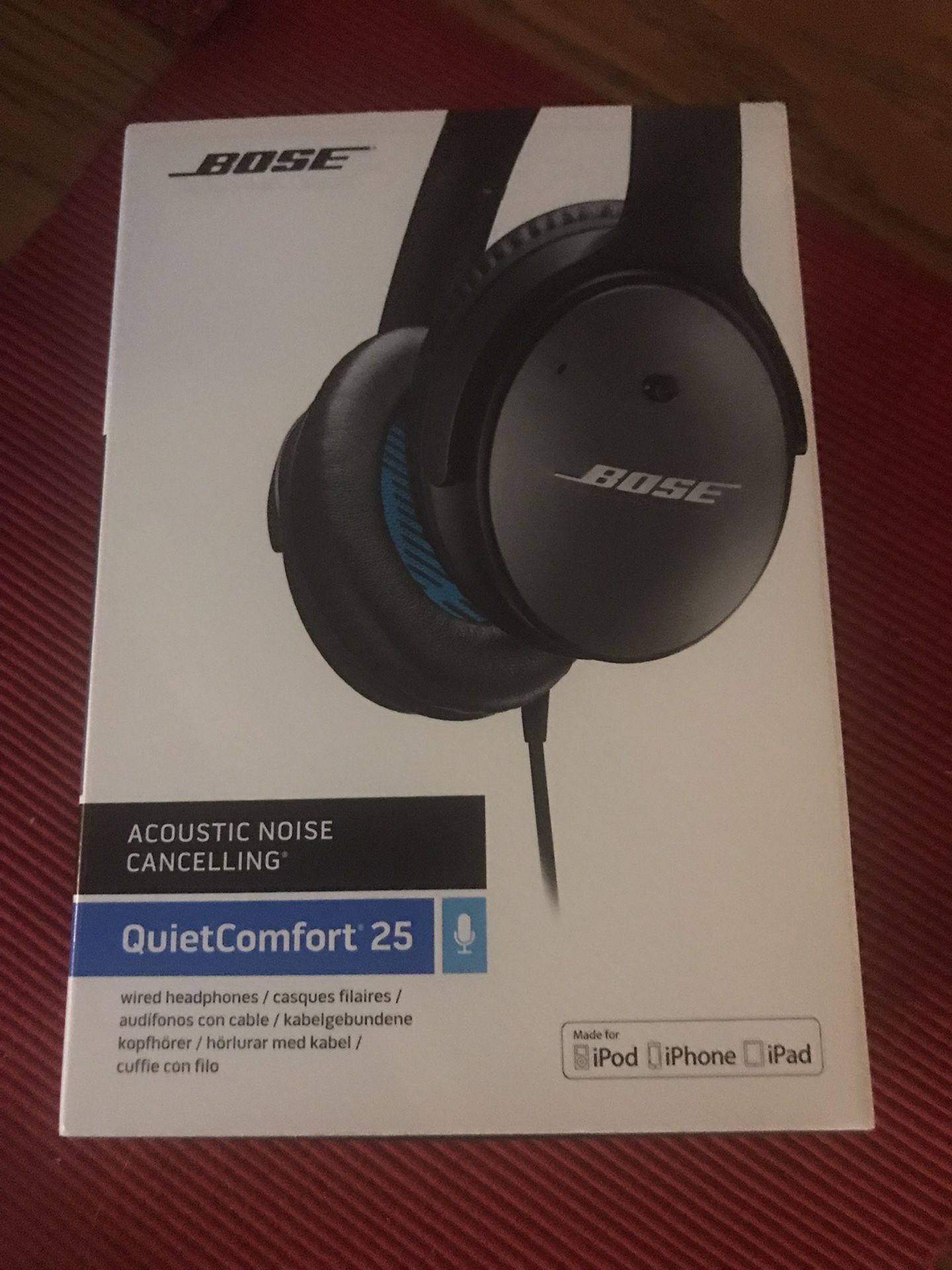 Bose Quietcomfort 25 Wired Headphones