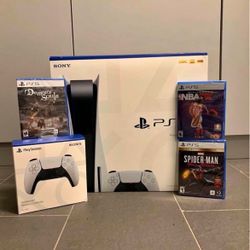 Brand New Console Disc Version 3 Game + 1 Controller Bundle 