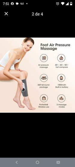 Leg Massager with heat & compression