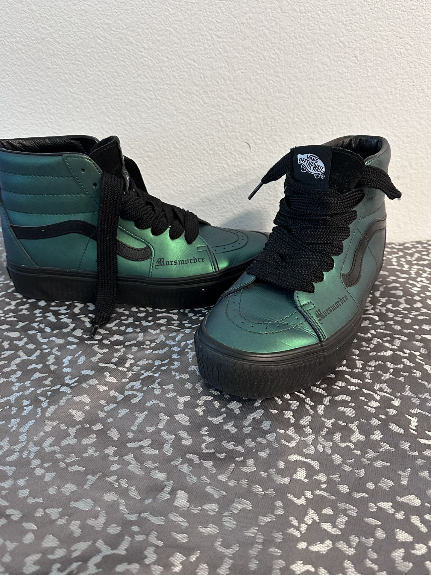 Van X Harry Potter Slitherin Shoes