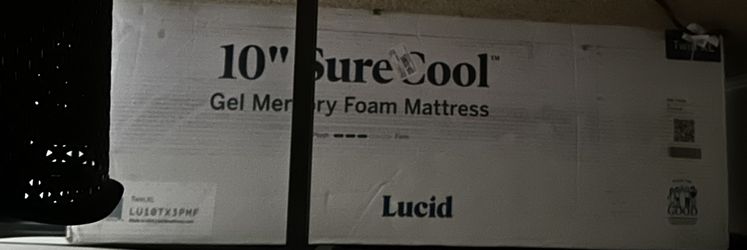 10” Lucid Twin XL Mattress