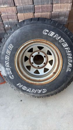15 inch 6 lug wheel