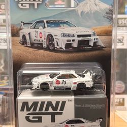 Mini GT Nissan LB-ER34 Super Silhouette toy
