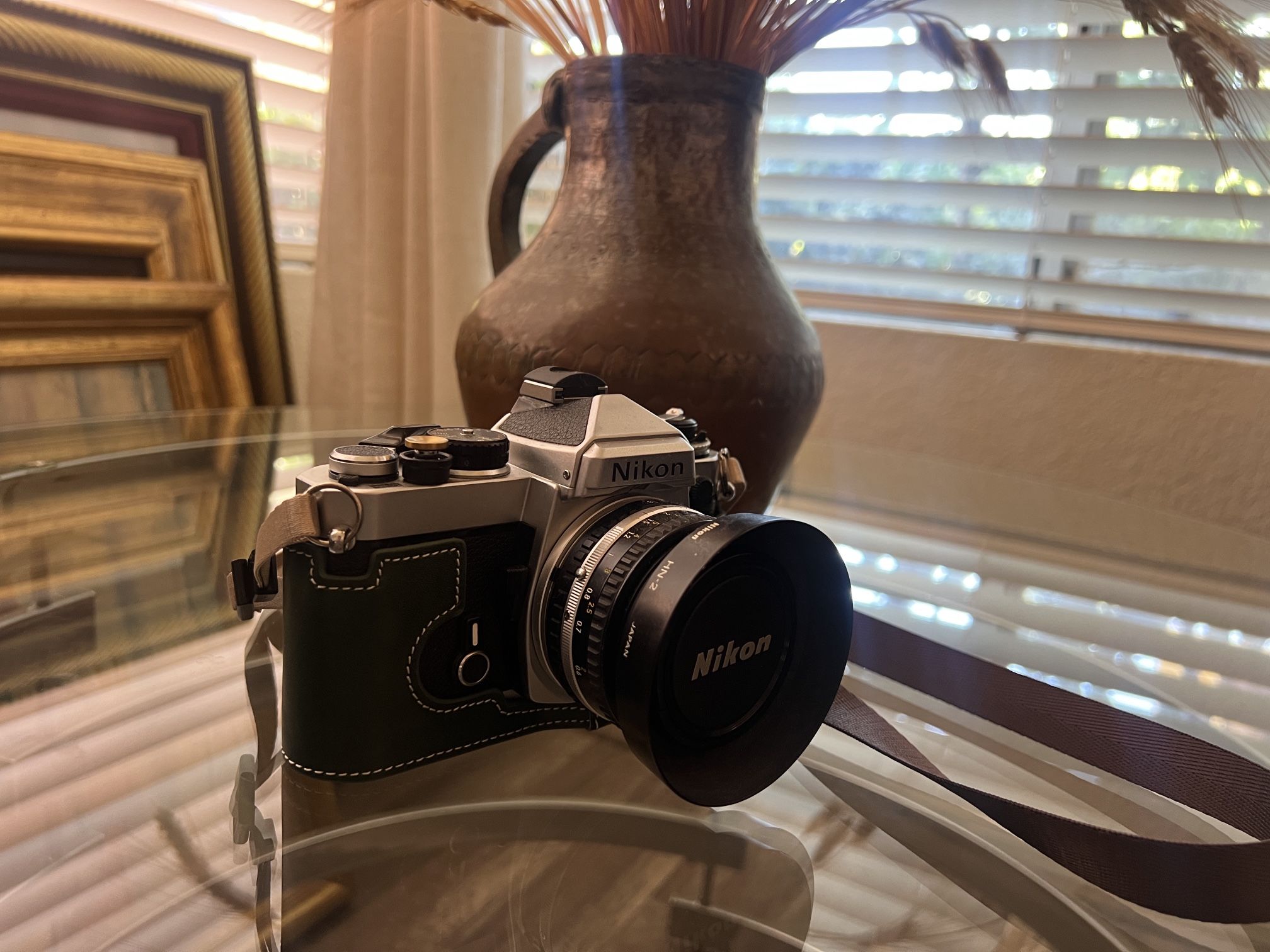Mint Nikon FE 35mm Film Camera + 50mm f/1.8 Lens + Telephoto Converter