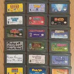 ** GBA Gameboy Advance Game Boy Games (P1) (Different Prices) (Read Description Below)