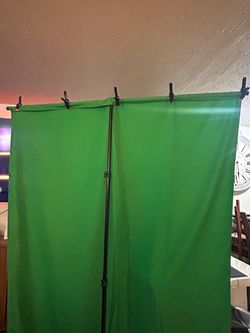 Green Screen Backdrop with Stand