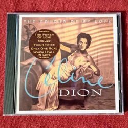 Celine Dion The Colour of My Love 1993 CD Compact Disc Music 