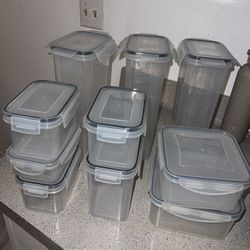 Kitchen Storage Plastic Containers 