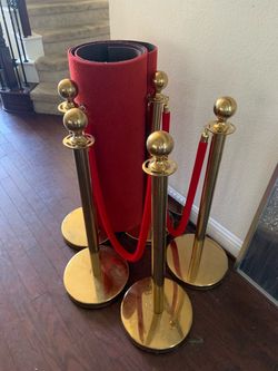 Red carpet & rails