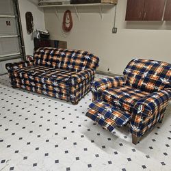 Sofa And recliner 