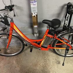 Ideaplay 24” Women’s E-bike Red 
