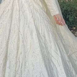 Beautiful One If A Kind Wedding Gown 