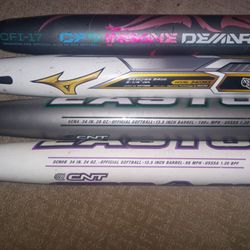 FAST PITCH SOFTBALL 🥎🥎🥎🥎 34 /24 HIGH PERFORMANCE COMPOSITE BAT BATS ! only 80 Each! Betta Hurry! 😜😁😜 