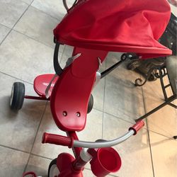 Toddler bike with assistance
