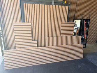 Home Depot vinyl wood slats