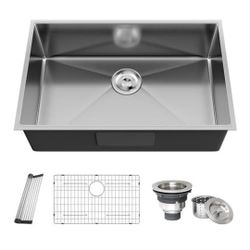 30 Inch,  Undermount Sink, New Stainless Steel 