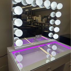 Glamorous Vanity With Mirrors Sale, Same Day Delivery 