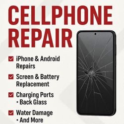 Cellphone Repair ( iPhone 📲 Samsung / iPads ) 