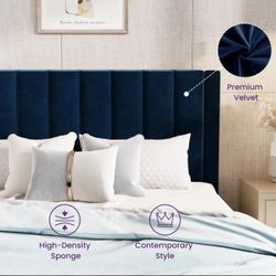 Headboard, Bed Frame & Mattress 