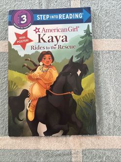 Kaya Rides to the Rescue (American Girl) (Step into Reading) - VERY GOOD