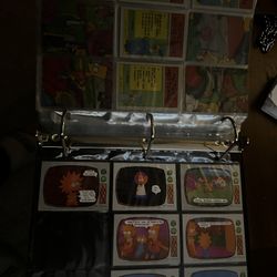 1990 Simpsons Collectible Cards Almost Full Set 