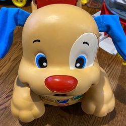 Fisher Price Ride And Learn Puppy
