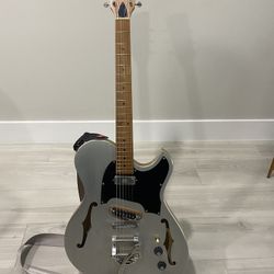 Gronlund Guitars Aluminum Top Custom Single Cutaway. Handcrafted. Bigsby B5. Seymour Duncan Pickups.