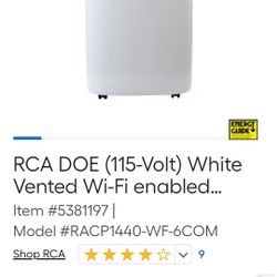 Brand New wifi Indoor Ac Unit 