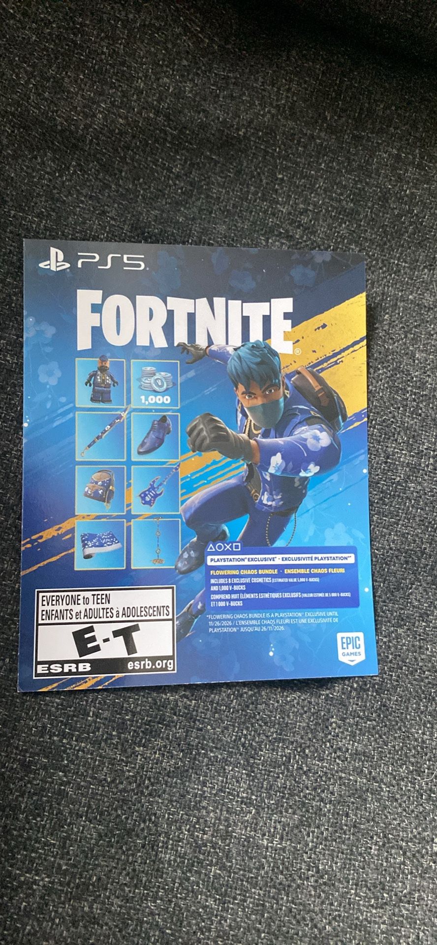 Fortnite Flowering Chaos Bundle 