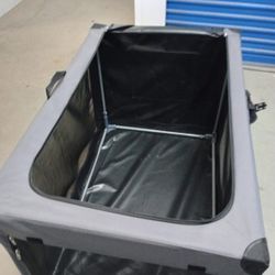 Dog Crate Disassembled For Easy Transport 