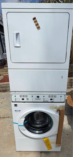 Speed Queen Stackable Washer Dryer Combo LTEE5FSP175TW01