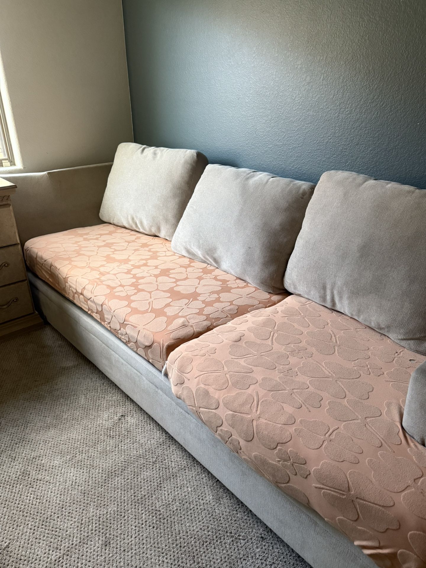 Free Sofa Must Pick Up Just Needs A Little Cleaning