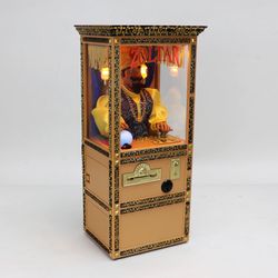 New Wave Toys Zoltar Speaks Mini Replica Fortune Teller Machine, Fully Animated 1/6 Scale with Card Dispenser, USB-C Rechargable