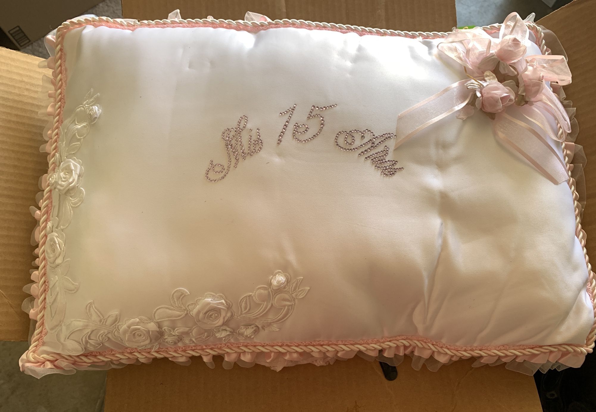 Quinceanera Ceremony Pillow