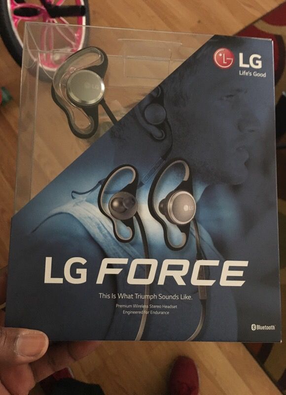 Lg force Bluetooth headset