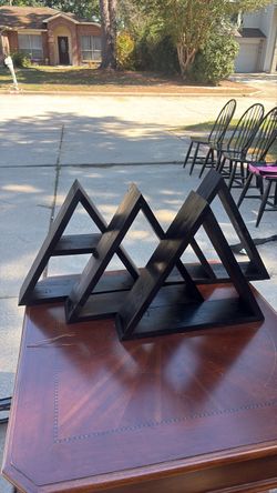 triangle shelves