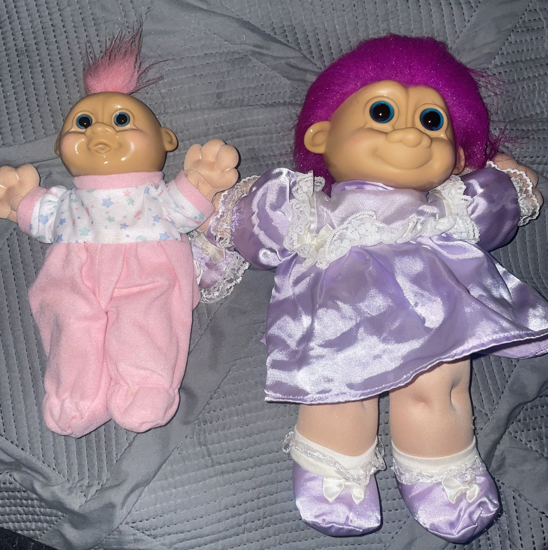 1950s Vintage Troll Dolls