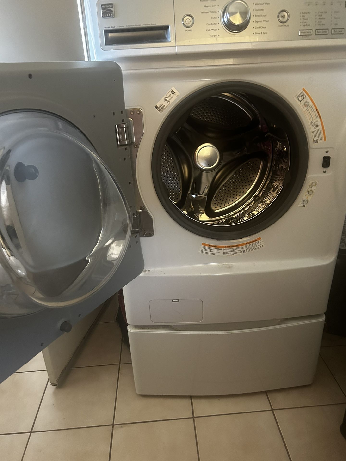 Washer AND dryer AND Drawers 
