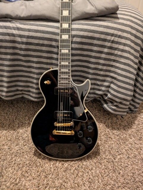 Epiphone Les Paul Custom Pro P90 Electric Guitar 