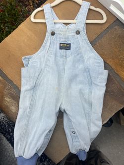 Vintage 80s/90s Oshkosh Dungarees 18mos