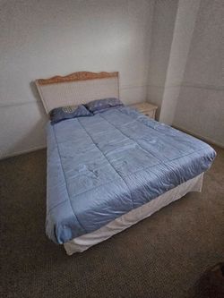 Wicker Queen Bedroom Set