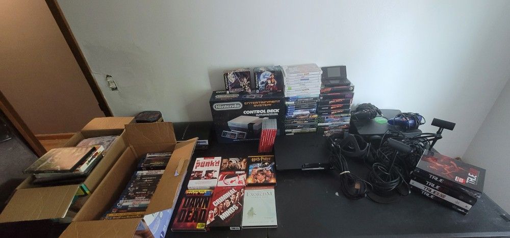 Giant Movie And Video Game Collection