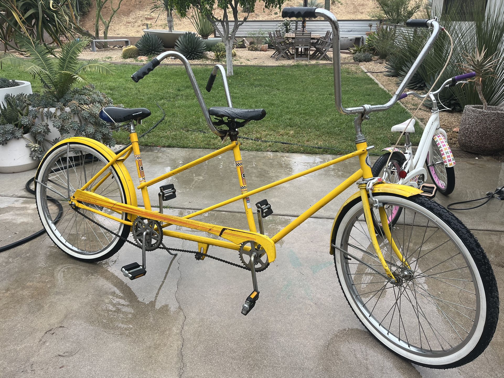 Vintage sears tandem bike sale