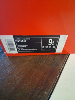 Dc mens 9.5  STAG red/grey/black
