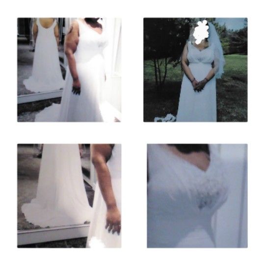 Size 20w Plus Wedding Dress