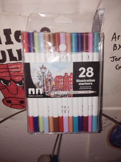 28 Illustration markers